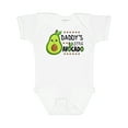 thumbnail image 1 of Inktastic Daddy's Little Avocado with Cute Baby Avocado Boys or Girls Baby Bodysuit, 1 of 5