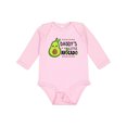 thumbnail image 1 of Inktastic Daddy's Little Avocado with Cute Baby Avocado Boys or Girls Long Sleeve Baby Bodysuit, 1 of 5