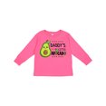 thumbnail image 1 of Inktastic Daddy's Little Avocado with Cute Baby Avocado Boys or Girls Long Sleeve Toddler T-Shirt, 1 of 5