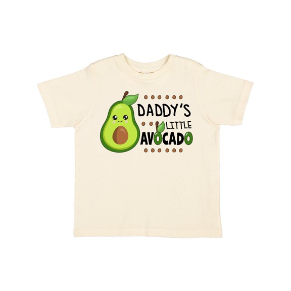 Inktastic Daddy's Little Avocado with Cute Baby Avocado Boys or Girls Toddler T-Shirt