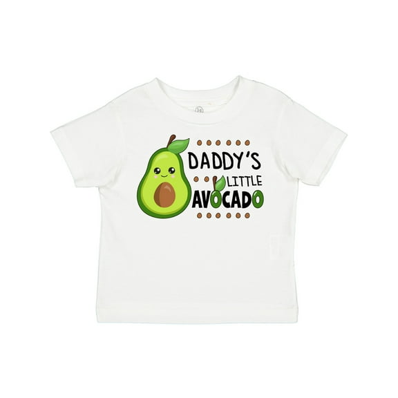 Inktastic Daddy's Little Avocado with Cute Baby Avocado Boys or Girls Toddler T-Shirt