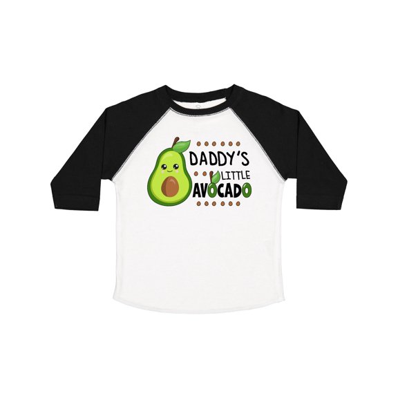 Inktastic Daddy's Little Avocado with Cute Baby Avocado Boys or Girls Toddler T-Shirt