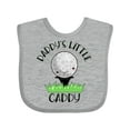 thumbnail image 1 of Inktastic Daddy's Little Caddy Cute Golf Ball Boys or Girls Baby Bib, 1 of 4