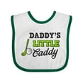 thumbnail image 1 of Inktastic Daddy's Little Caddy with Golf Club and Ball Boys or Girls Baby Bib, 1 of 4