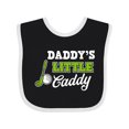 thumbnail image 1 of Inktastic Daddy's Little Caddy with Golf Club and Ball Boys or Girls Baby Bib, 1 of 4
