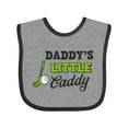 thumbnail image 1 of Inktastic Daddy's Little Caddy with Golf Club and Ball Boys or Girls Baby Bib, 1 of 4