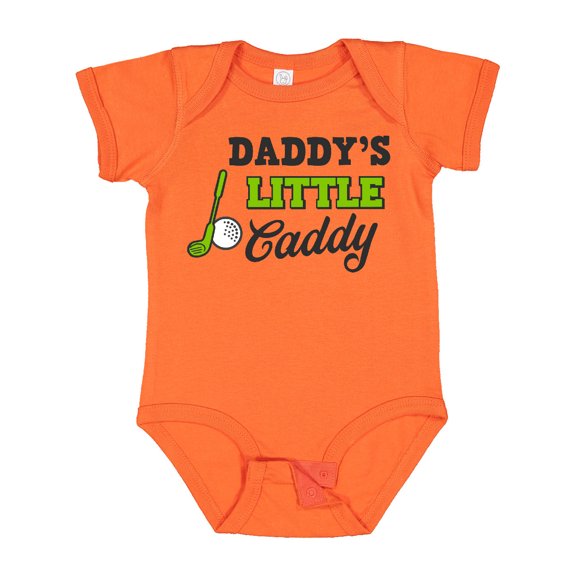 Inktastic Daddy's Little Caddy with Golf Club and Ball Boys or Girls Baby Bodysuit