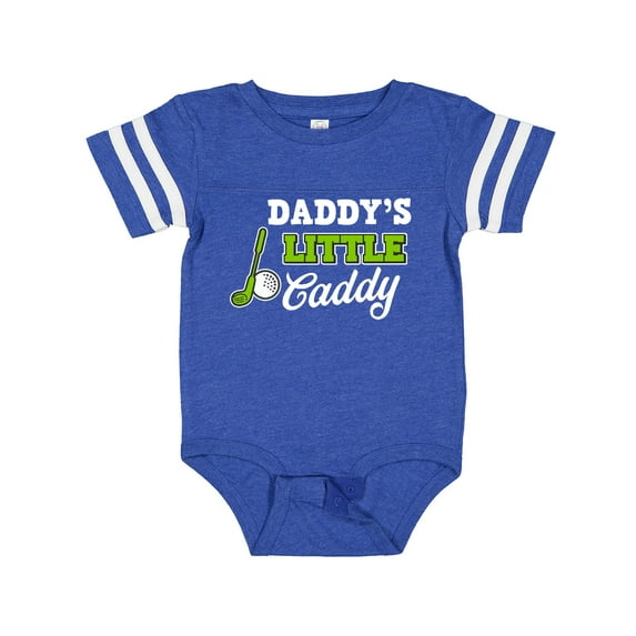 Inktastic Daddy's Little Caddy with Golf Club and Ball Boys or Girls Baby Bodysuit