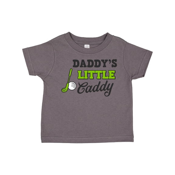 Inktastic Daddy's Little Caddy with Golf Club and Ball Boys or Girls Toddler T-Shirt