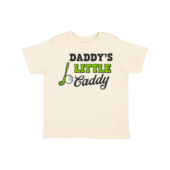 Inktastic Daddy's Little Caddy with Golf Club and Ball Boys or Girls Toddler T-Shirt
