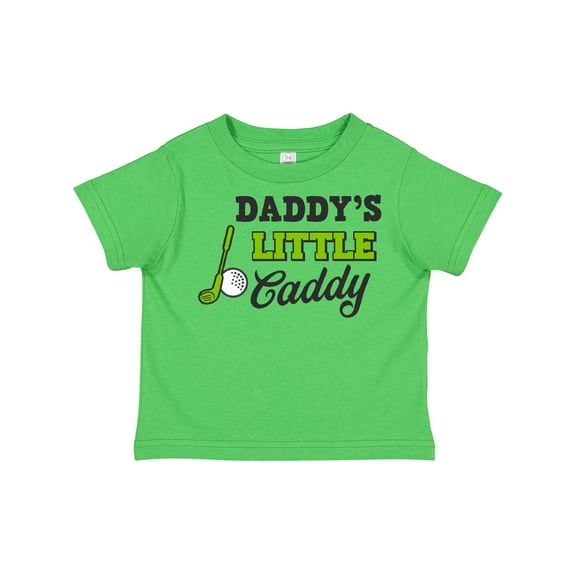 Inktastic Daddy's Little Caddy with Golf Club and Ball Boys or Girls Toddler T-Shirt