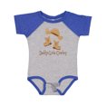 thumbnail image 1 of Inktastic Daddy's Little Cowboy Boys Baby Bodysuit, 1 of 5