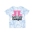 thumbnail image 1 of Inktastic Daddy's Little Cowgirl Girls Toddler T-Shirt, 1 of 5