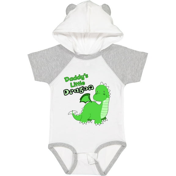 Inktastic Daddy's Little Dragon Boys or Girls Baby Bodysuit