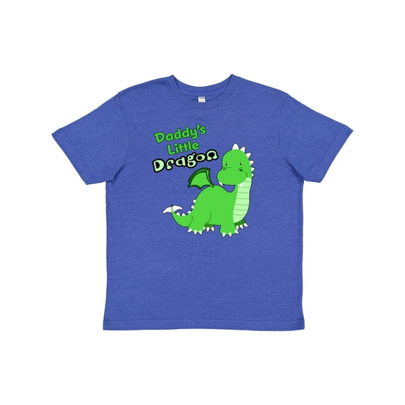 Inktastic Daddy's Little Dragon Youth T-Shirt