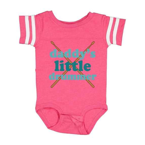 Inktastic Daddy's Little Drummer Boys or Girls Baby Bodysuit