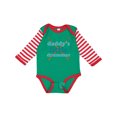 thumbnail image 1 of Inktastic Daddy's Little Drummer Boys or Girls Long Sleeve Baby Bodysuit, 1 of 5