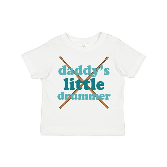 Inktastic Daddy's Little Drummer Boys or Girls Toddler T-Shirt