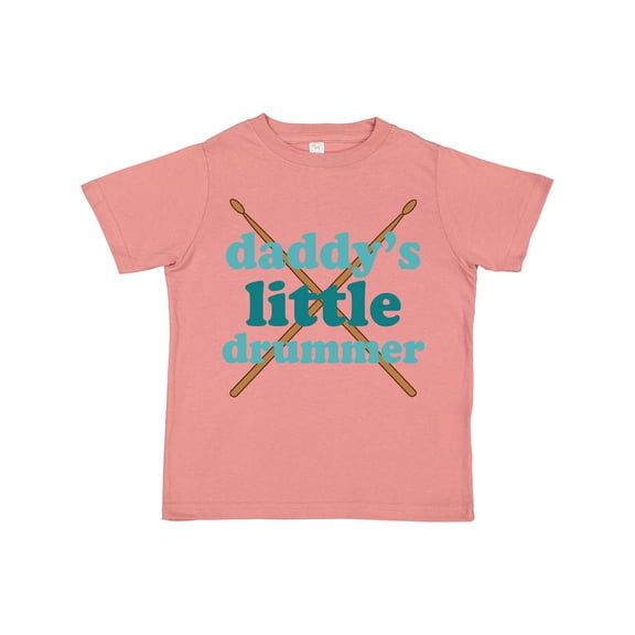 Inktastic Daddy's Little Drummer Boys or Girls Toddler T-Shirt