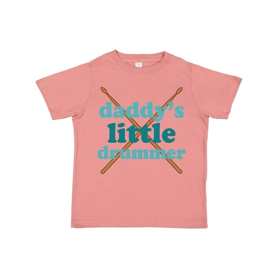 Inktastic Daddy's Little Drummer Boys or Girls Toddler T-Shirt