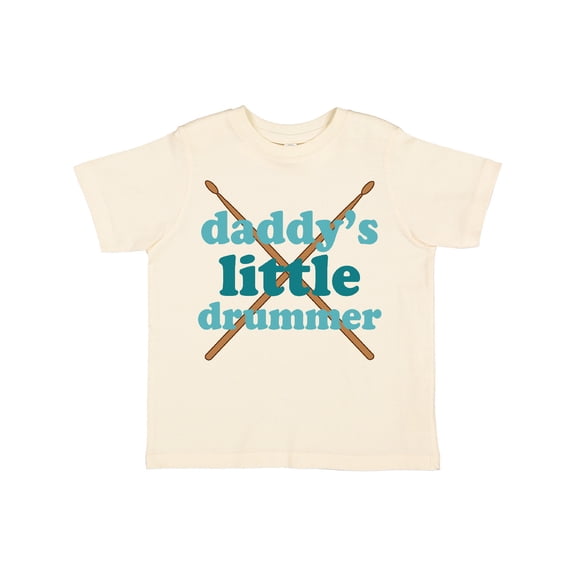 Inktastic Daddy's Little Drummer Boys or Girls Toddler T-Shirt