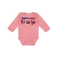thumbnail image 1 of Inktastic Daddy's Little Firecracker Boys or Girls Long Sleeve Baby Bodysuit, 1 of 5