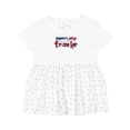 thumbnail image 1 of Inktastic Daddy's Little Firecracker Girls Baby Dress, 1 of 5