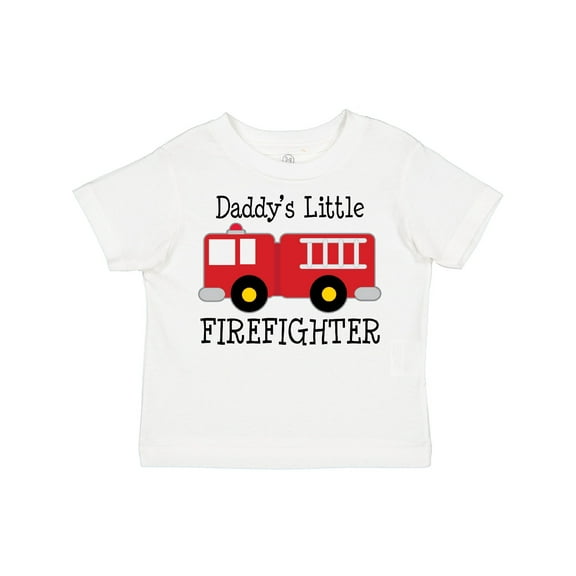 Inktastic Daddy's Little Firefighter Boys or Girls Toddler T-Shirt