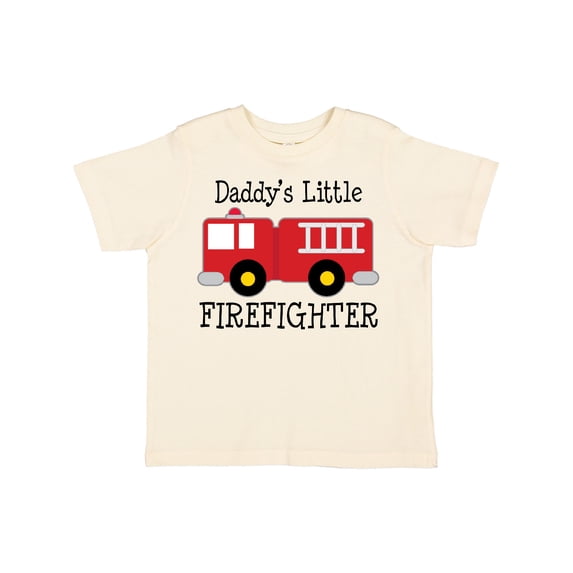 Inktastic Daddy's Little Firefighter Boys or Girls Toddler T-Shirt