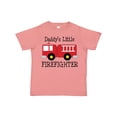 thumbnail image 1 of Inktastic Daddy's Little Firefighter Boys or Girls Toddler T-Shirt, 1 of 5