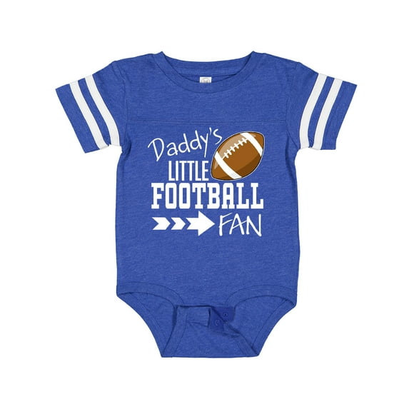 Inktastic Daddy's Little Football Fan Boys or Girls Baby Bodysuit