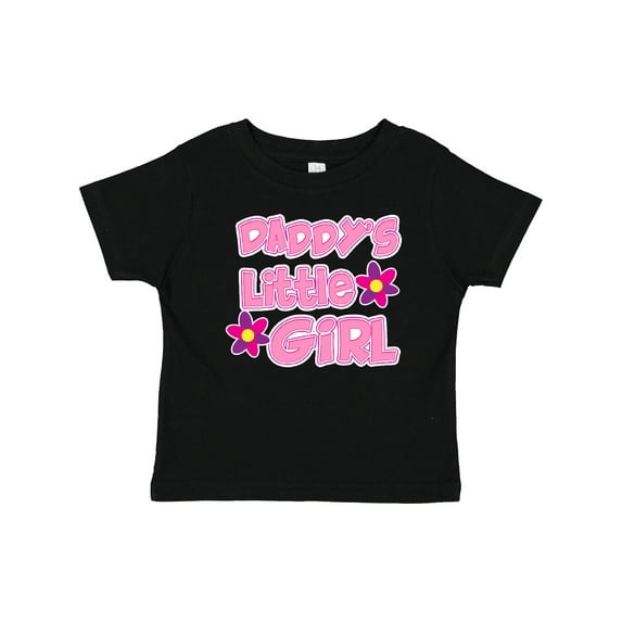 Inktastic Daddy's Little Girl Girls Baby T-Shirt