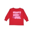 thumbnail image 1 of Inktastic Daddy's Little Girl Girls Long Sleeve Toddler T-Shirt, 1 of 5