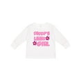 thumbnail image 1 of Inktastic Daddy's Little Girl Girls Long Sleeve Toddler T-Shirt, 1 of 5
