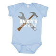 thumbnail image 1 of Inktastic Daddy's Little Helper Tool Set Boys Baby Bodysuit, 1 of 5