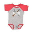 thumbnail image 1 of Inktastic Daddy's Little Helper Tool Set Boys Baby Bodysuit, 1 of 5
