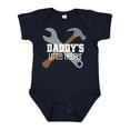 thumbnail image 1 of Inktastic Daddy's Little Helper Tool Set Boys Baby Bodysuit, 1 of 5