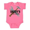 thumbnail image 1 of Inktastic Daddy's Little Helper Tool Set Boys Baby Bodysuit, 1 of 5