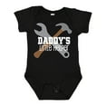 thumbnail image 1 of Inktastic Daddy's Little Helper Tool Set Boys Baby Bodysuit, 1 of 5