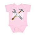 thumbnail image 1 of Inktastic Daddy's Little Helper Tool Set Boys Baby Bodysuit, 1 of 5