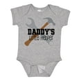 thumbnail image 1 of Inktastic Daddy's Little Helper Tool Set Boys Baby Bodysuit, 1 of 5