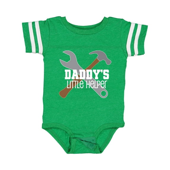 Inktastic Daddy's Little Helper Tool Set Boys Baby Bodysuit
