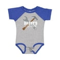 thumbnail image 1 of Inktastic Daddy's Little Helper Tool Set Boys Baby Bodysuit, 1 of 5