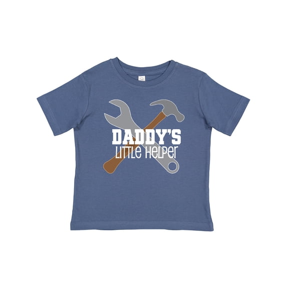 Inktastic Daddy's Little Helper Tool Set Boys Baby T-Shirt