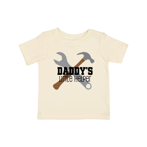 Inktastic Daddy's Little Helper Tool Set Boys Baby T-Shirt