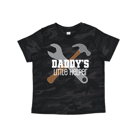Inktastic Daddy's Little Helper Tool Set Boys Toddler T-Shirt