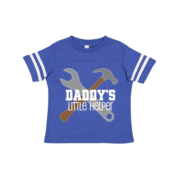 Inktastic Daddy's Little Helper Tool Set Boys Toddler T-Shirt