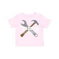 thumbnail image 1 of Inktastic Daddy's Little Helper Tool Set Boys Toddler T-Shirt, 1 of 5