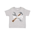 thumbnail image 1 of Inktastic Daddy's Little Helper Tool Set Boys Toddler T-Shirt, 1 of 5