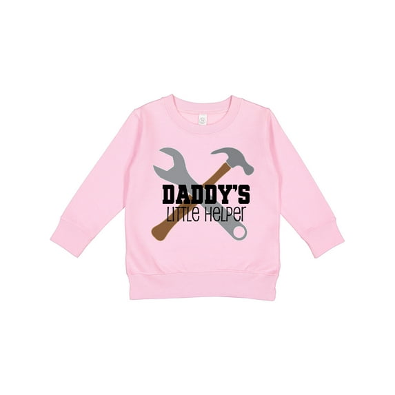 Inktastic Daddy's Little Helper Tool Set Toddler Sweatshirt